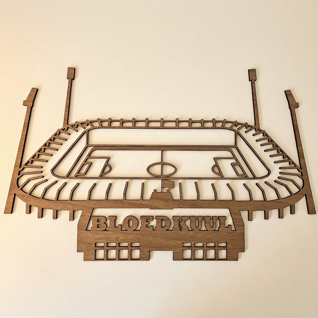 NEC stadion wanddecoratie