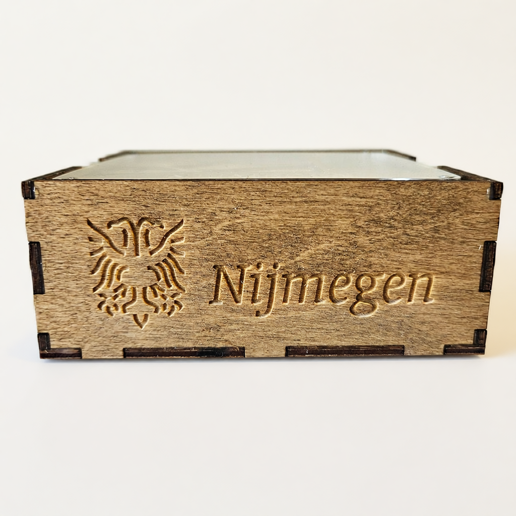 Nijmegen cadeau houten onderzetters